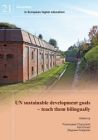 UN's sustainable development goals - teach them bilingually