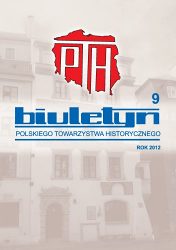 Biuletyn PTH nr 9 - 2012